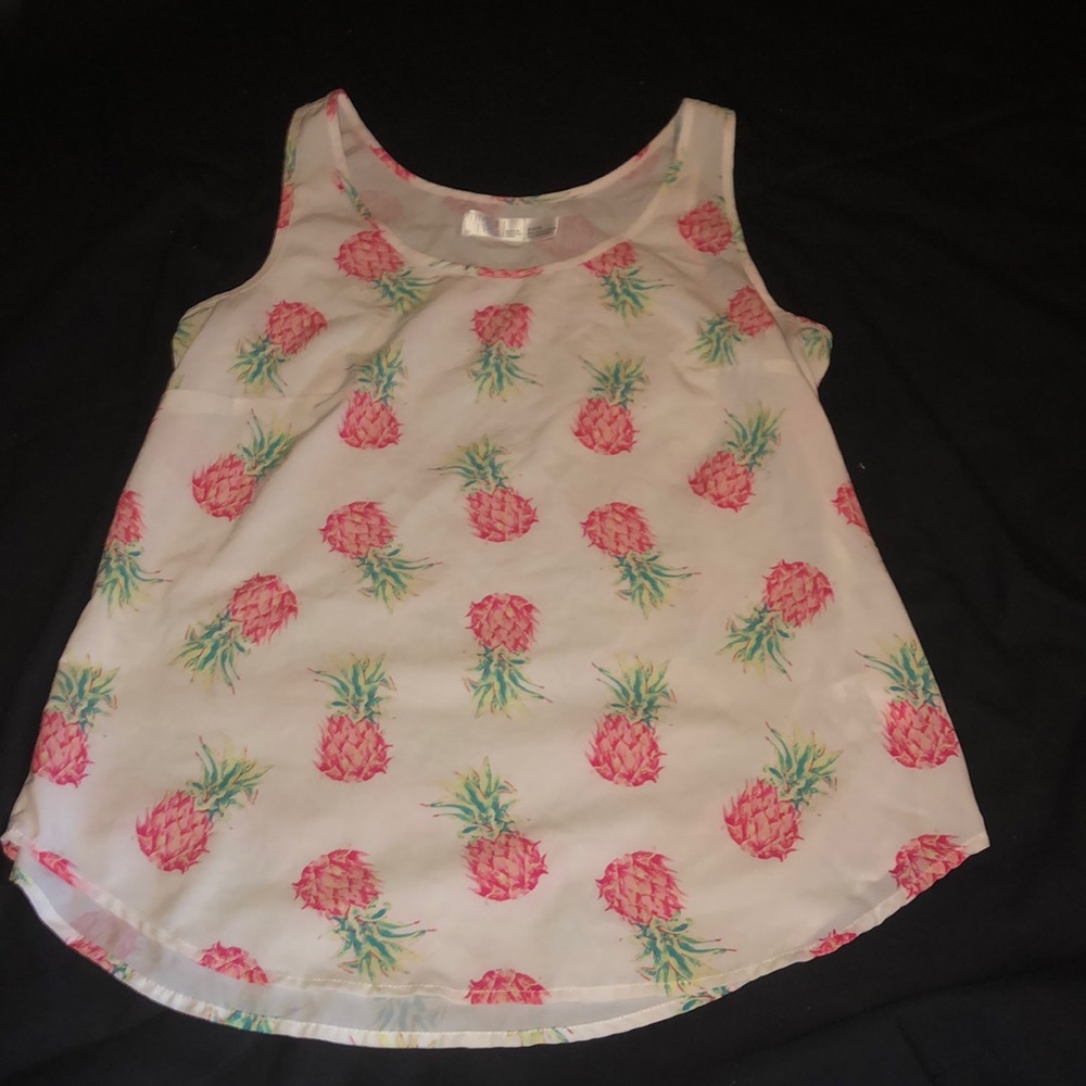 Pineapple tank top